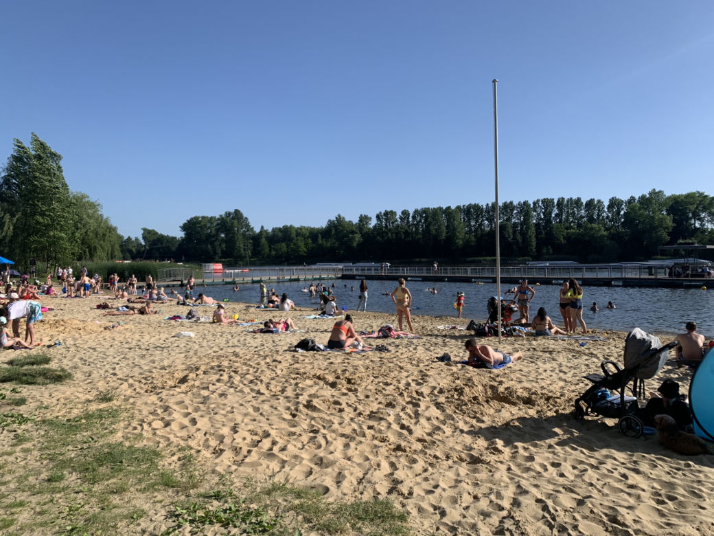 Sezon kąpielowy na Stawikach rozpoczęty. Sosnowiec ma piękną plażę