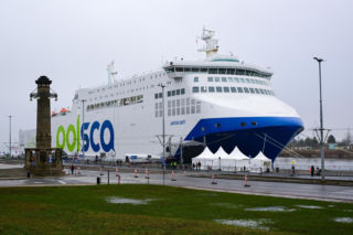 Jantar Unity uroczyście ochrzczony! Tak prezentuje się najnowocześniejszy prom w Polsce