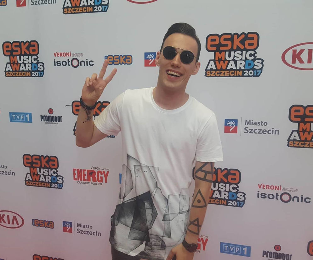 Tom Swoon na ESKA Music Awards 2017