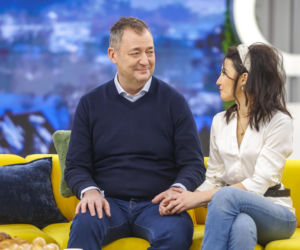 Jacek Rozenek po chorobie pokazał się z żoną. Tak mówią o różnicy wieku