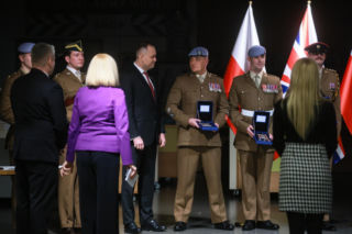 Karol Nawrocki w National Army Museum