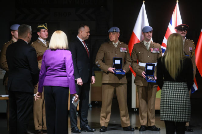Karol Nawrocki w National Army Museum