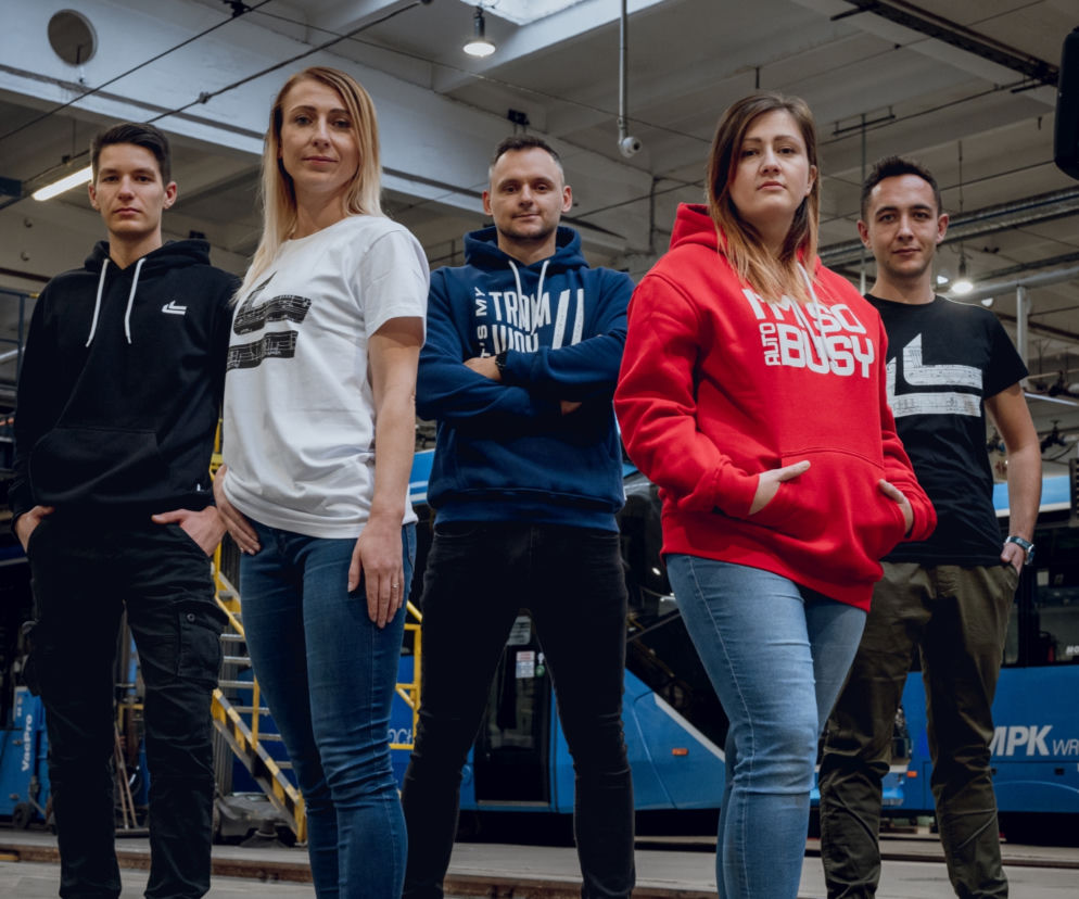 MPK Wrocław wypuściło własną kolekcję ubrań