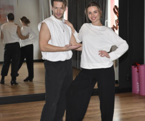 Sebastian Fabijański na probach do Tańca z Gwiazdami