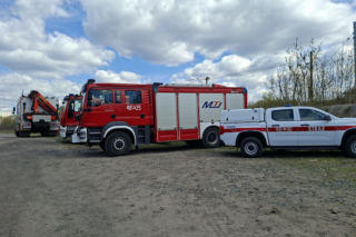 Nieznana substancja w rzece Kamiennej