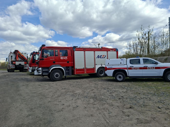 Nieznana substancja w rzece Kamiennej