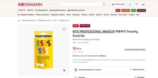 Nowe blind boxy w Rossmannie. Kultowa marka połączyła siły z M&M'sami