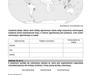 Matura geografia rozszerzona 2021 - arkusz CKE