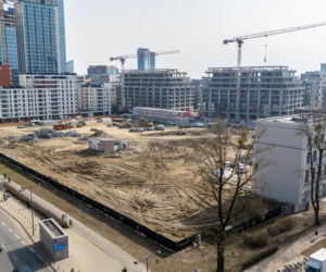 NOHO ONE w Warszawie w budowie