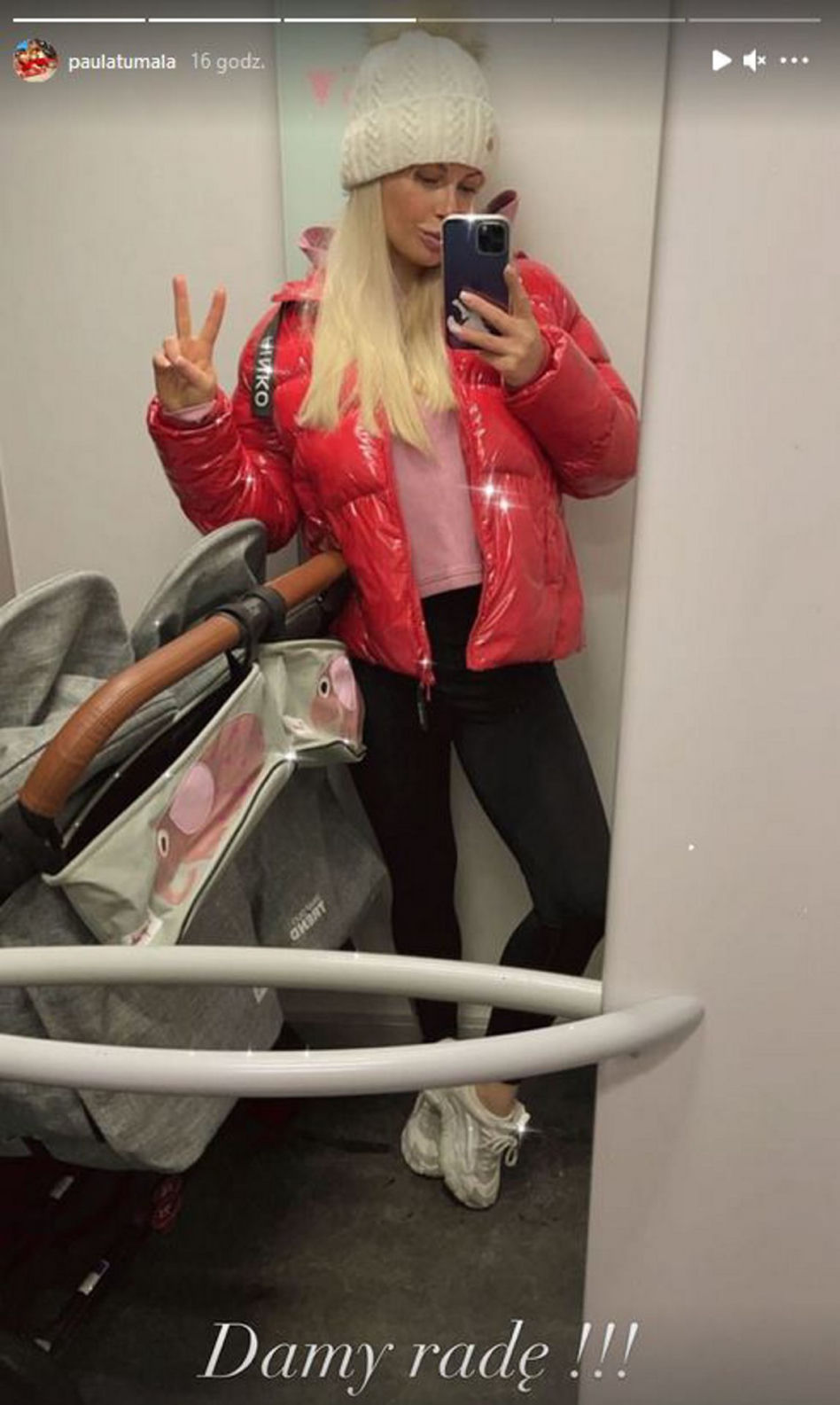 Paula Tumala została sama z bliźniaczkami