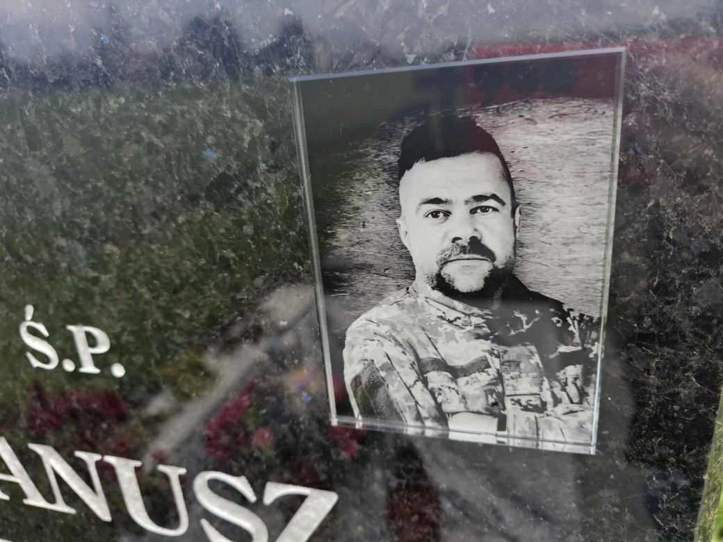 Polak zginął, walcząc na Ukrainie.