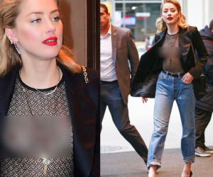 Amber Heard pokazała piersi