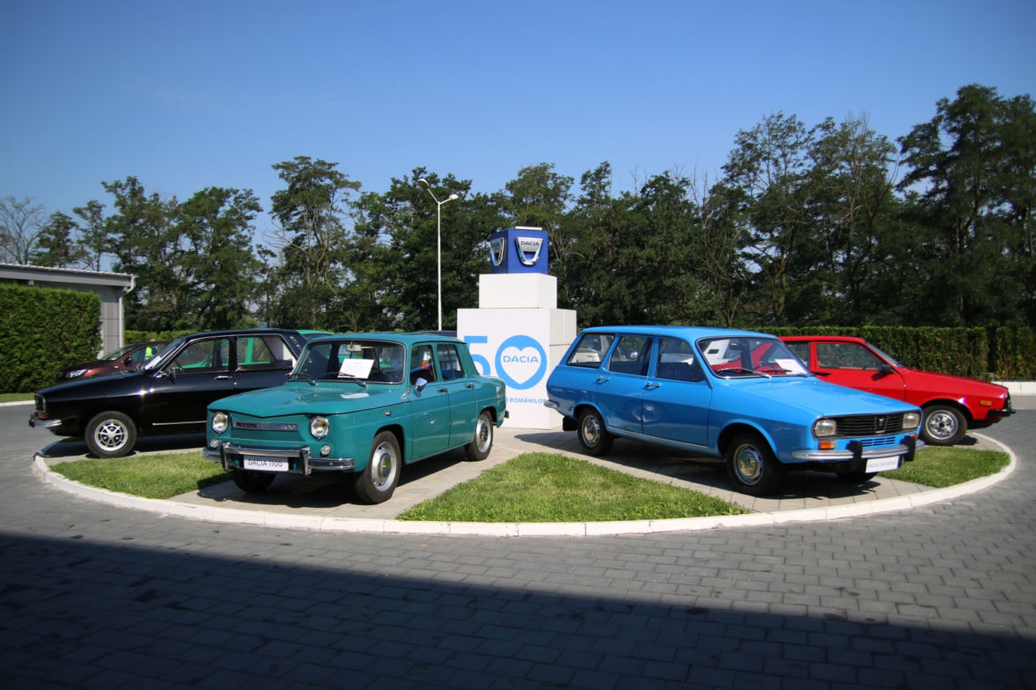 Historyczne samochody marki Dacia