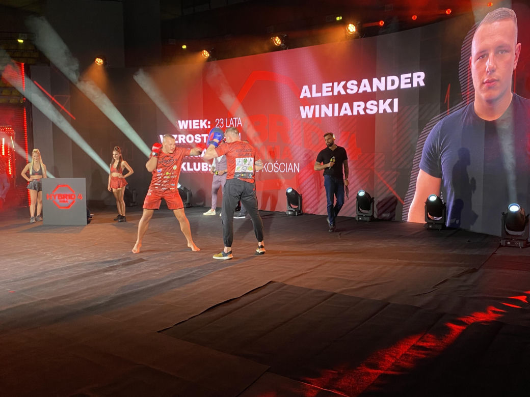 Media trening przed Hybrid MMA 4 w Zielonej Górze