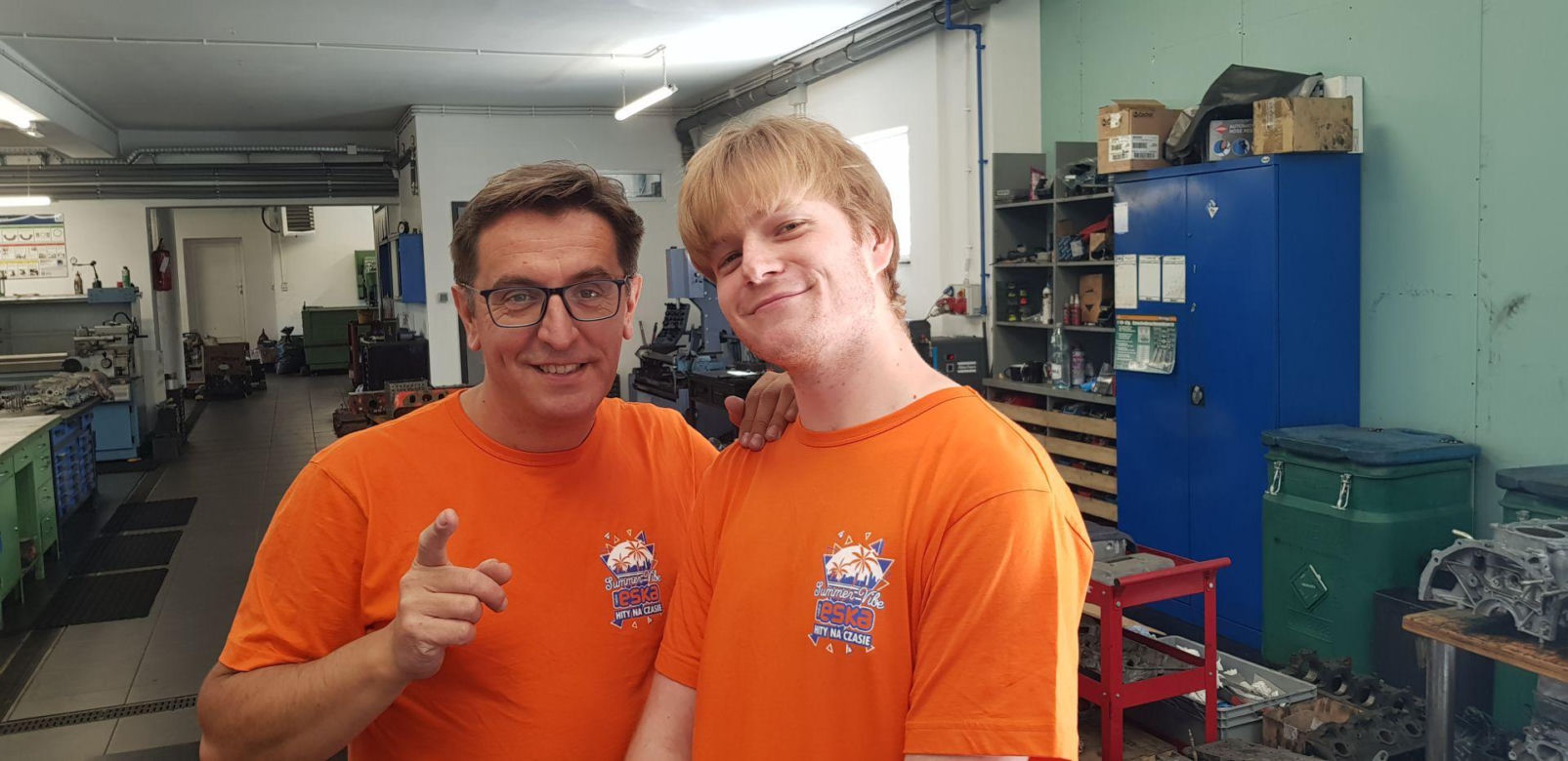 Eska Summer City Olsztyn! Wizyta w Łupstychu. CRG Cybulscy – Centrum Regeneracji Głowic