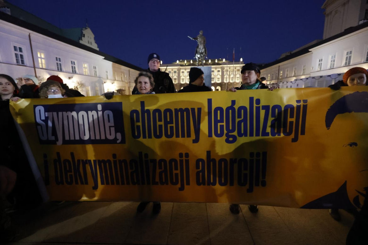 Strajk Kobiet w Warszawie