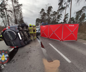 Potworne zderzenie pod Radomiem! Kierowca opla zginął w makabrycznym wypadku [ZDJĘCIA]