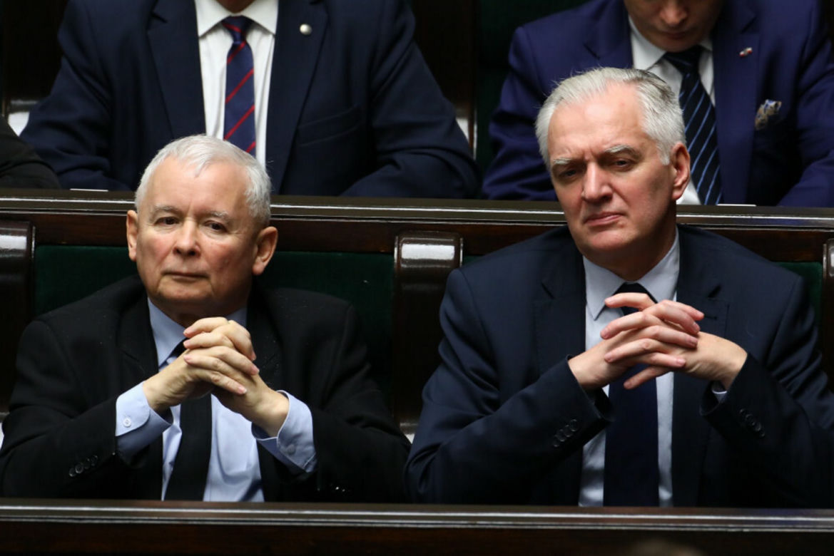 Jarosław Kaczyński, Jarosław Gowin