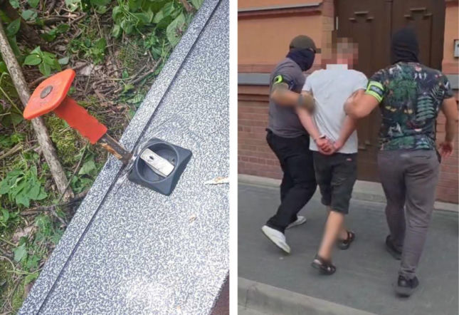 Napad z bronią pod Poznaniem! Zamaskowany Ukrainiec związał ochroniarza i ukradł sejf