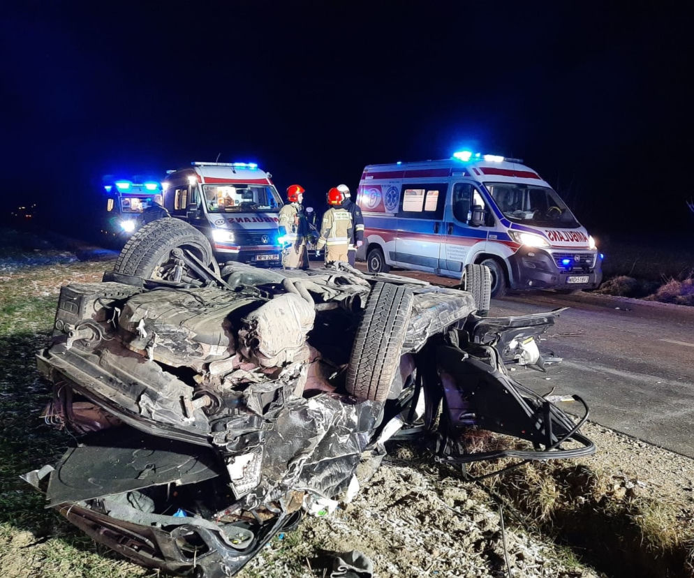 Tragedia Pod Nowym Dworem Mazowieckim. 21-latka straciła życie w wypadku