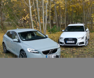 Audi A3 Sportback 1.4 TFSI vs. Volvo V40 T4