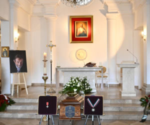 Pogrzeb Edwarda Linde-Lubaszenki