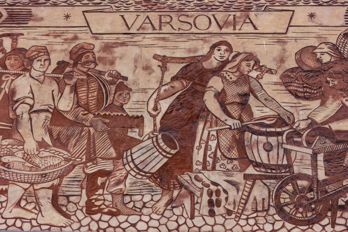 Nowe życie sgraffito. Zobacz odrestaurowane cztery warszawskie sgraffiti 