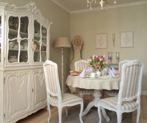 Salon shabby chic