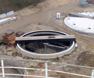 Rozbudowa oczyszczalni ścieków Czajka (listopad 2010)