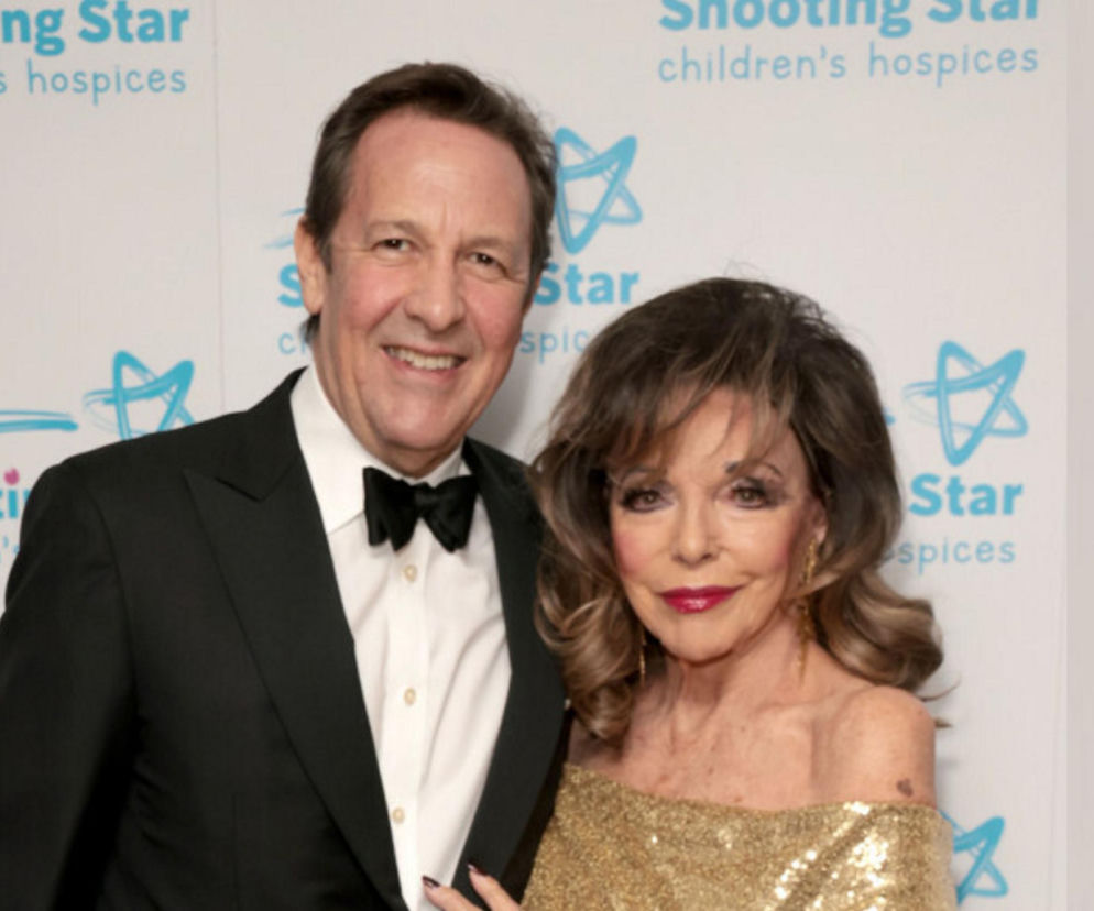 Joan Collins, 92-letnia gwiazda Hollywood ma męża młodszego o 32 lata. Piękna para?