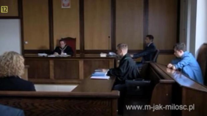 M jak miłość odc. 1045. Proces Łukasza (Adrian Żuchewicz)