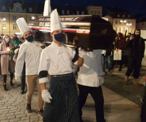 Protest branży gastronomicznej w Bydgoszczy