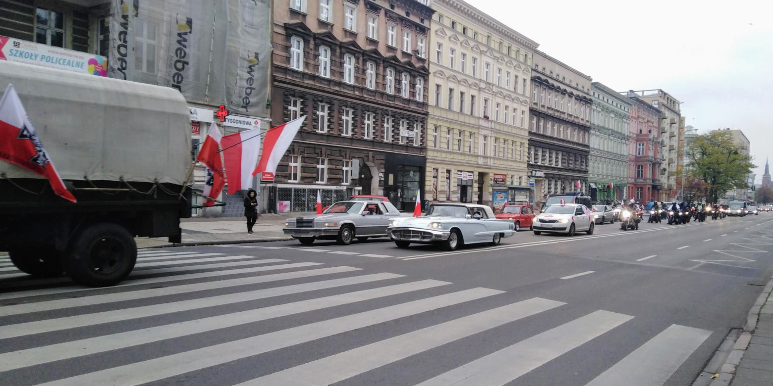 Rajd Niepodległości w Szczecinie