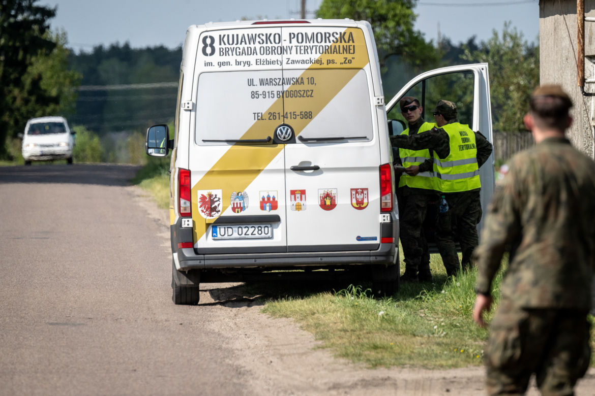 Trwają poszukiwania obiektu z Białorusi. Setka żołnierzy w akcji! 