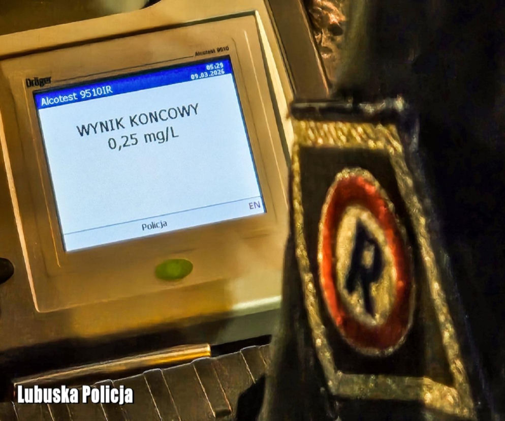 24 kierowców pod wpływem alkoholu na lubuskich drogach