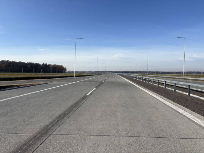 Postępy na budowie A2 Siedlce - Biała Podlaska