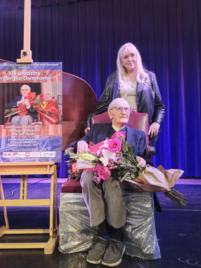 Koncert Makowicz&Medyna na 103. urodziny Fryderyka Dammonta
