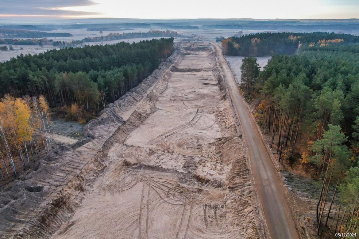 Nowy most na  Bugu w ciągu S19
