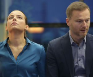 M jak miłość odc. 1375. Magda (Anna Mucha), Andrzej Budzyński (Krystian Wieczorek)