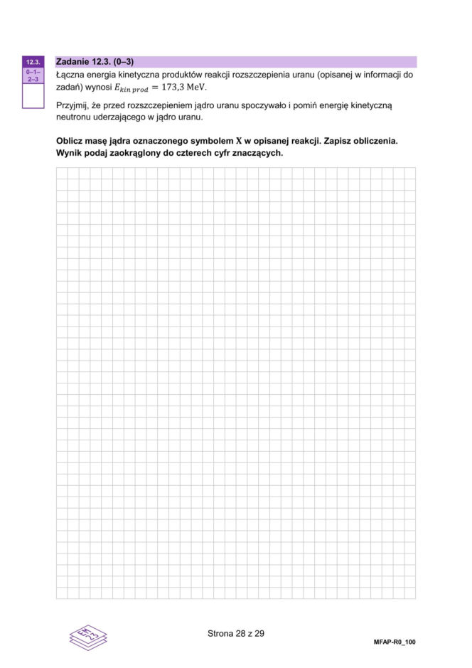 Matura próbna 2026: Fizyka rozszerzona - ARKUSZE CKE [13.01.2026]