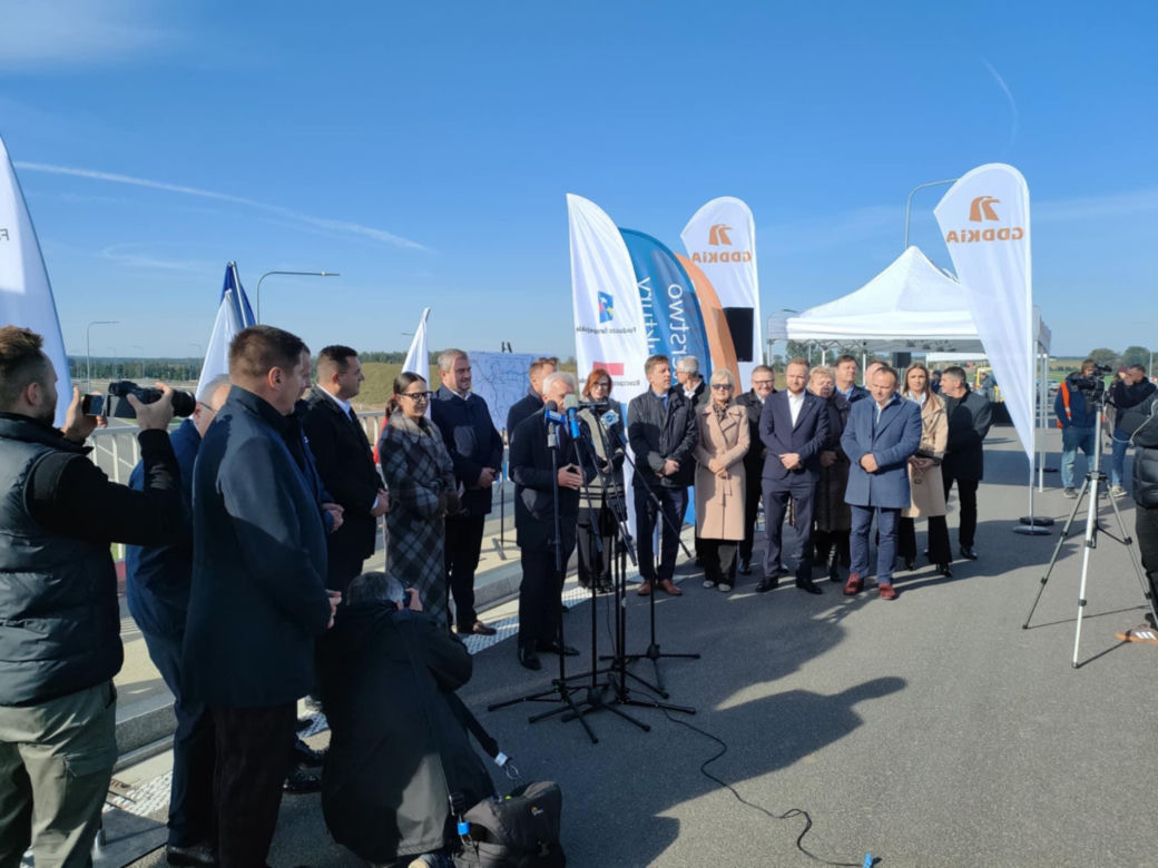 Druga nitka obwodnicy Łomży otwarta! Polski odcinek trasy Via Baltica jest już gotowy w całości