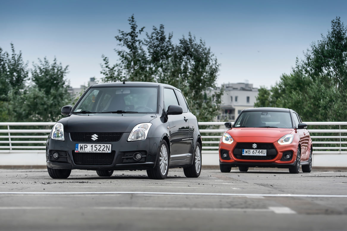 Suzuki Swift Sport 1.6 VVT 125 KM MT5 & Suzuki Swift Sport 1.4 BoosterJet SVHS 129 KM MT6