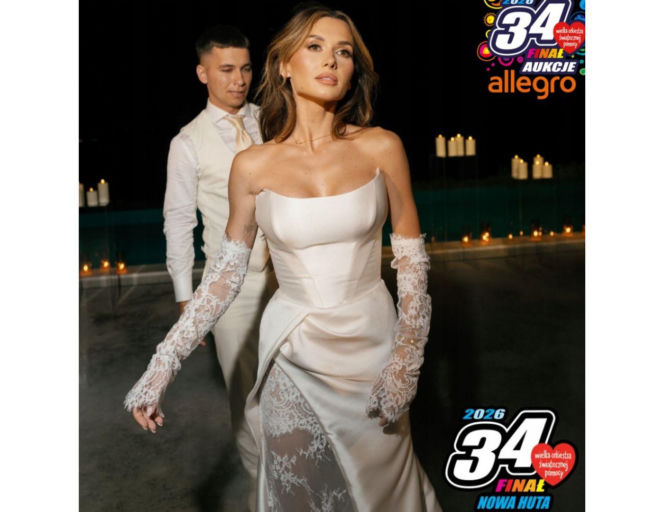 Suknia ślubna Wersow trafiła na licytację. Szlachetny gest influencerki