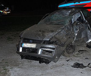 Wypadek w Sławniowie