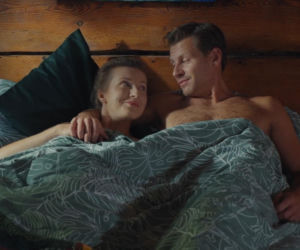 M jak miłość odc. 1910. Natalka (Dominika Suchecka), Adam Karski (Patryk Szwichtenberg)