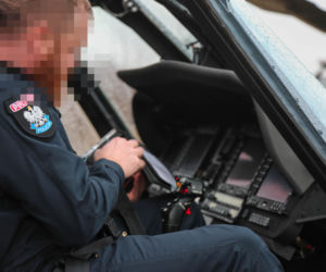 Śmigłowce i dziesiątki radiowozów na ulicach Małopolski