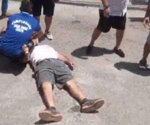 Szokujące sceny podczas gonitwy byków. Mężczyzna oszukał przeznaczenie