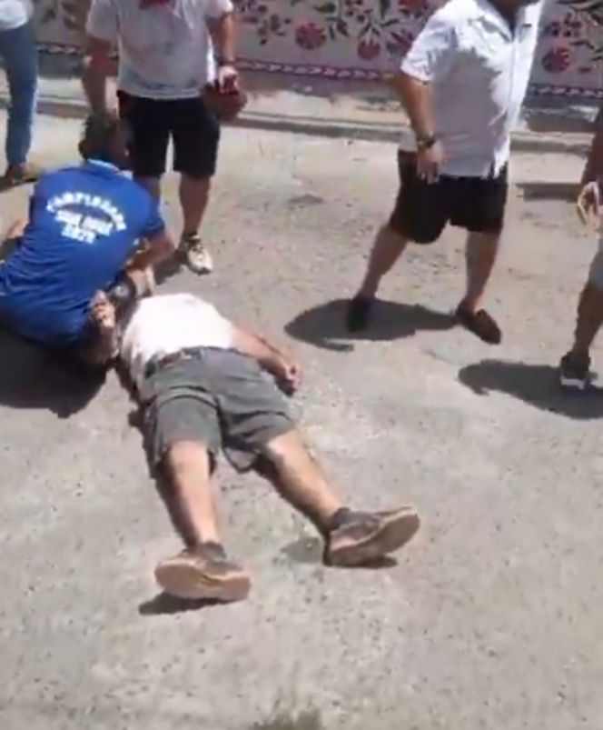 Szokujące sceny podczas gonitwy byków. Mężczyzna oszukał przeznaczenie