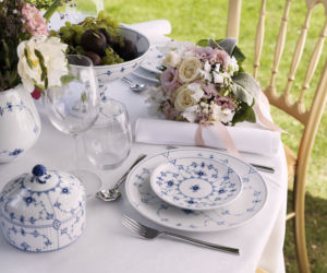 Royal Copenhagen, serwis Blue Fluted Plain