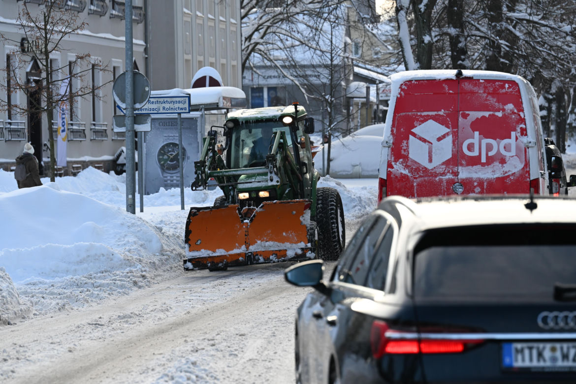 Słupsk pod śniegiem